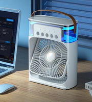 CoolifyZone™ Pastel Breeze Fan 💙❄️ – Soft, Stylish & Cool All Year!